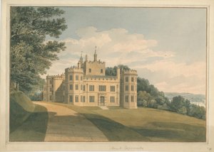 Devonshire - Mount Edgecombe, 1821 od John Buckler