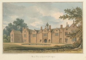 Essex - Gosfield Hall, 1824 od John Buckler