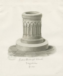 Font ve společnosti Biddulph od John Buckler