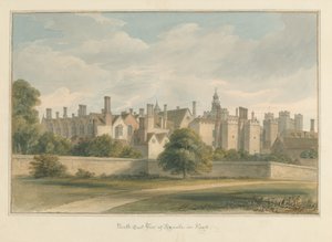 Kent - Knowle, 1811 od John Buckler