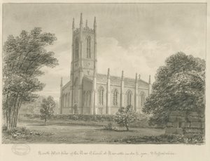 Newcastle-under-Lyme - "St. George"s od John Buckler