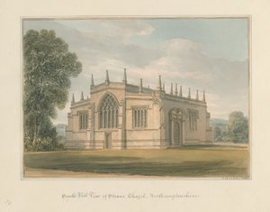 Northamptonshire - Steane Chapel od John Buckler