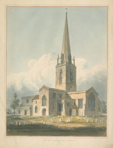 Oxfordshire - Bampton Church, 1802