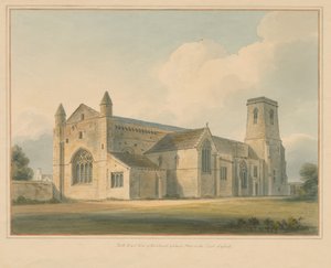 Oxfordshire - Oxford - St. Peter in the East Church, 1803 od John Buckler