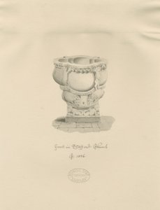 Stafford - Font v kostele St. Mary