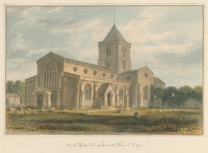 Sussex - Arundel Church, 1804 od John Buckler