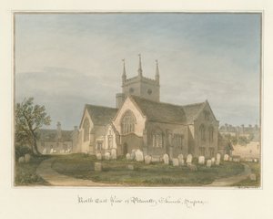 Sussex - Petworth Church, 1825 od John Buckler