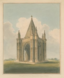 Wiltshire – katedrála v Salisbury – veranda, 1800 od John Buckler