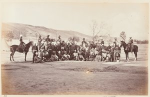 ?Asistent generálního adjutanta s proboštským maršálem a štábem?, circa 1879 od John Burke