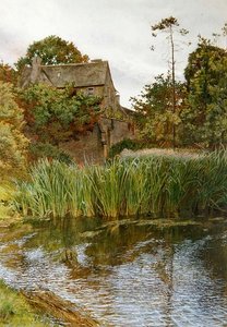 Podzimní zahrada od John Byam Liston Shaw