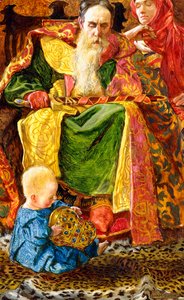 A kdo ví, bude-li moudrý nebo blázen, 1901 od John Byam Liston Shaw