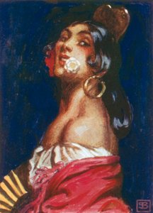 George Bizet, Carmen (barevná litografie) od John Byam Liston Shaw
