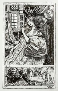 "Hist" - řekla Kate The Queen od John Byam Liston Shaw