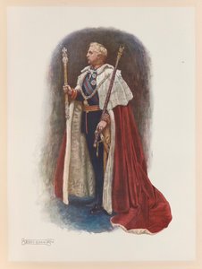 Korunovace krále Edwarda VII od John Byam Liston Shaw