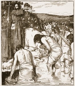 The Baptism at Tara, ilustrace z 
