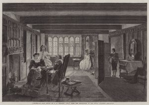 Mat, Next Move, z výstavy Královské akademie od John Callcott Horsley