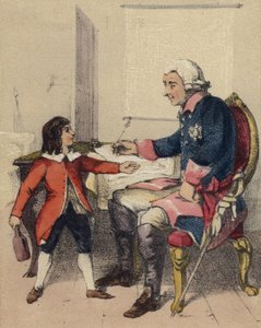 Frederick Veliký a jeho synovec od John Callcott Horsley