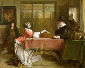 Bankéřův soukromý pokoj, vyjednávání o půjčce, 1870