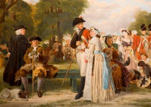 The World Forgetting - Nedělní odpoledne v Kensington Gardens, 1877