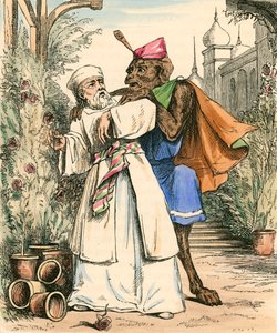 Obchodník trhající růži pro krásu od John Callcott Horsley