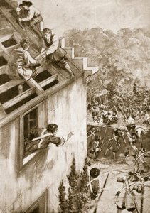 Útok na Dunkeld, 21. srpna 1689 (litho)