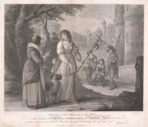 Helena v šatech poutníka - "Všechno je v pořádku, to končí dobře", dějství III, scéna V