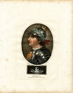 Portrét Jindřicha V. od John Chapman