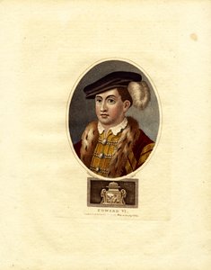 Portrét anglického krále Eduarda VI. od John Chapman