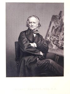 Thomas Webster, z knihy "The Drawing-Room Portrait Gallery of Emminent Personages". od John and Charles (after) Atkins