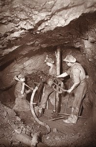 Rock-drill end, East Pool mine, ilustrace z 