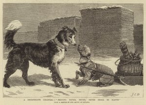 Degenerovaný koloniál, Britové nikdy, nikdy, nikdy nebudou otroky