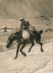 Vánoční pošťák od John Charles Dollman