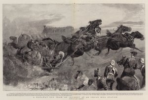 Runaway Gun Team, incident na stanici Indian Hill od John Charlton
