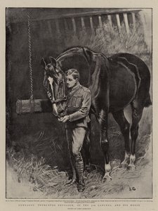 Soudruzi, trubač Shurlock z 5. pluku a jeho kůň od John Charlton