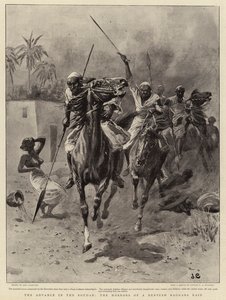 Pokrok v Soudanu, Hrůzy nájezdu Dervish Baggara