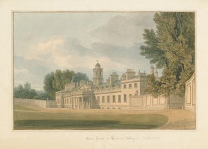 Bedfordshire - Woburn Abbey, 1824 od John Chessell Buckler