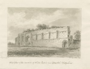 Brewood - Whiteladies Priory od John Chessell Buckler