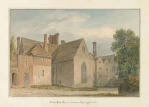 Buckinghamshire - Latimers Hall od John Chessell Buckler