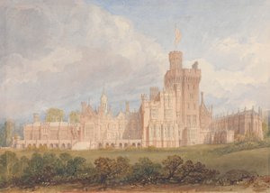 Costessey Hall, Norfolk od John Chessell Buckler