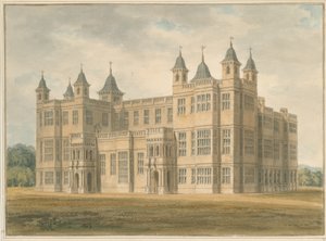 Essex - Audley End, 1811 od John Chessell Buckler