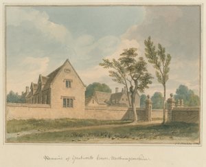 Northamptonshire - Greatworth House, 1826 od John Chessell Buckler