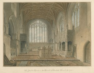 Sussex – Arundel Church – The Fitzalan Tombs, 1825 od John Chessell Buckler