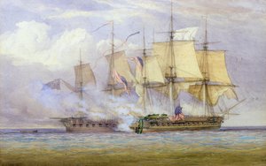Okamžik vítězství mezi HMS 