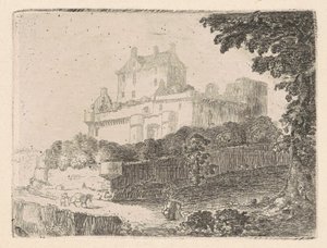 Zámek Dalhousie I od John Clerk, of Eldin
