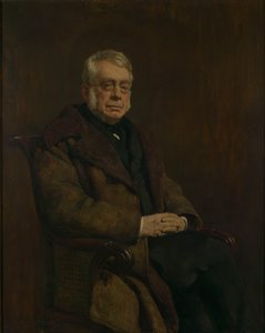 Portrét sira George Biddella Airyho od John Collier