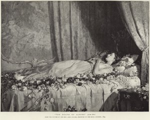 Smrt Albina od John Collier