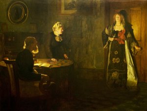 Marnotratná dcera, 1903 od John Collier