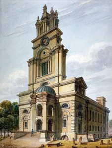 Kostel svaté Anny, Limehouse, Londýn, 1811