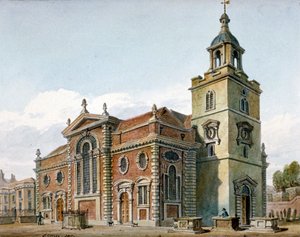 Kostel Panny Marie, Whitechapel, Londýn, 1811