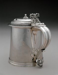 Tankard, 1695-1711 (stříbro)